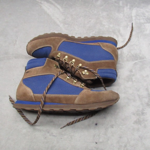 LL Bean Mens 11 Medium Hiking Boot Brown Suede Mountain Classic Trek Outdoor VTG